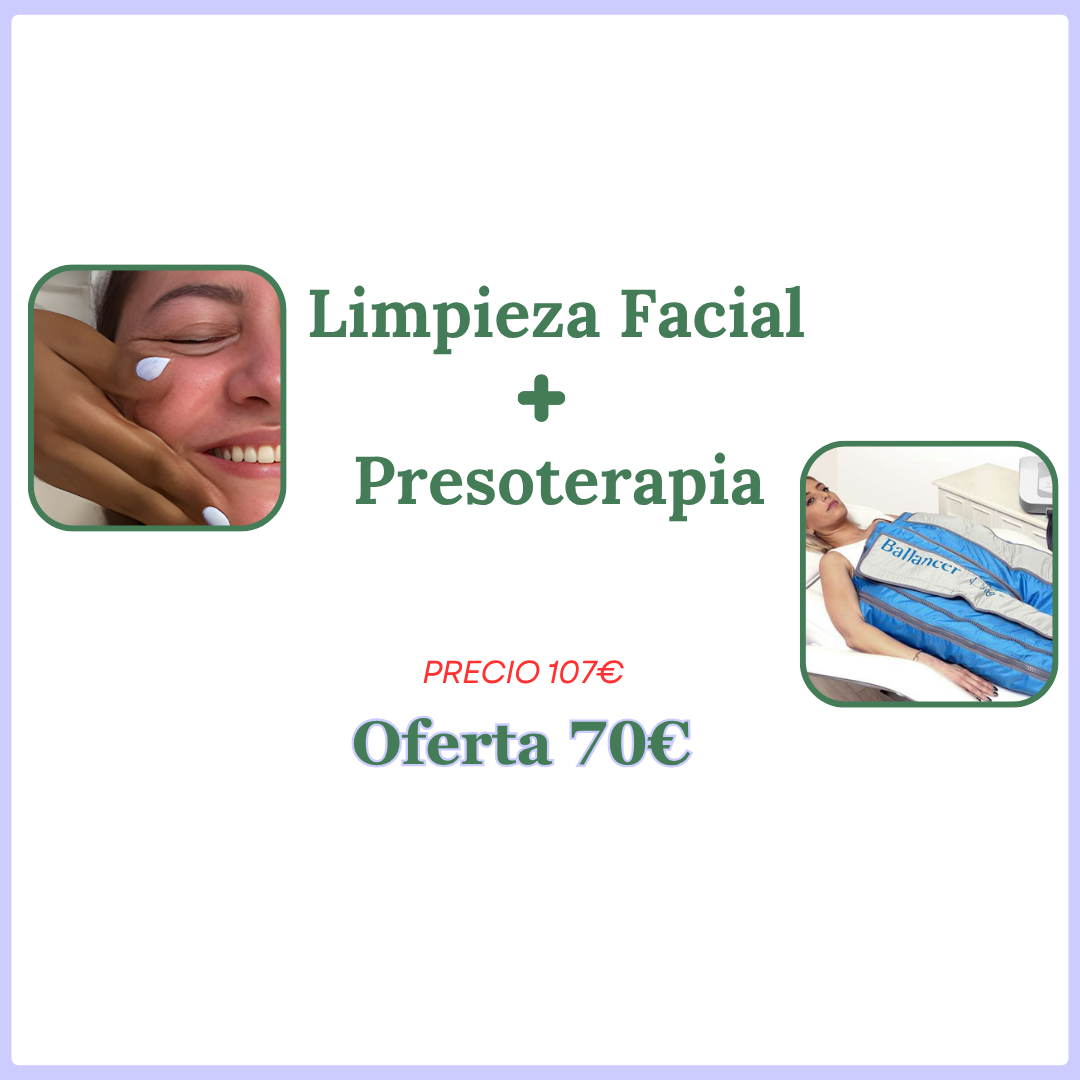 Oferta Limpieza facial + Presoterapia